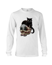 Skull Cat Long Sleeve Tee tile