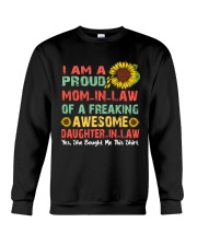 I Am A Mom In Law Of A Freaking Crewneck Sweatshirt tile