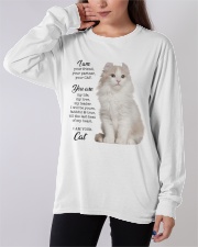I am your friend your partner your black cat Long Sleeve Tee apparel-long-sleeve-tee-lifestyle-front-19