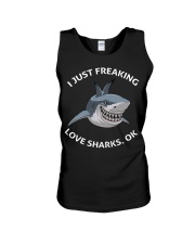 I Just Freaking Love Shark Ok Unisex Tank tile