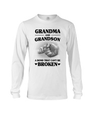 Grandma And Grandson A Bond That Can't Be Broken Long Sleeve Tee front