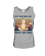 Eff You See Kay Why Oh You Unisex Tank tile