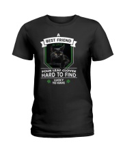 A Best Friend Is Like A Four Leaf Clover Ladies T-Shirt tile