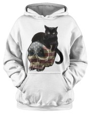 Skull cat Hooded Sweatshirt apparel-hooded-sweatshirt-lifestyle-front-39