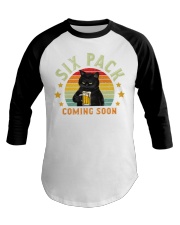 Six Pack Coming Soon Baseball Tee tile