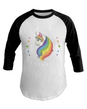 I'm A Caticorn Baseball Tee tile