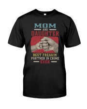 Mom And Daughter Best Freakin' Partner Premium Fit Mens Tee tile