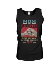 Mom And Daughter Best Freakin' Partner Unisex Tank tile