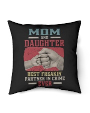 Mom And Daughter Best Freakin' Partner Indoor Pillow tile