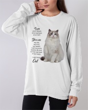 I am your friend your partner your cat Long Sleeve Tee apparel-long-sleeve-tee-lifestyle-front-19