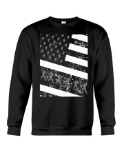 Brain cancer cure for gray ribbon cancer warrior Crewneck Sweatshirt tile