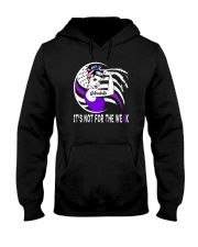 Purple ribbon not for the weak stomach sarcoidosis Hooded Sweatshirt tile