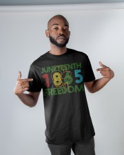 Juneteenth 1865 Freedom Classic T-Shirt apparel-classic-tshirt-lifestyle-front-32
