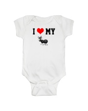 I LOVE MY AUNT Onesie front
