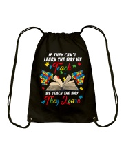Special Teach Autism Awareness Puzzle Drawstring Bag tile