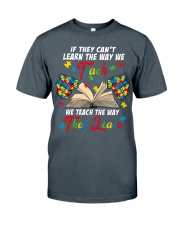 Special Teach Autism Awareness Puzzle Classic T-Shirt tile