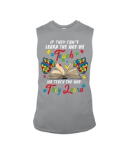 Special Teach Autism Awareness Puzzle Sleeveless Tee tile