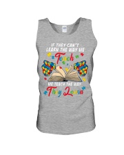Special Teach Autism Awareness Puzzle Unisex Tank tile