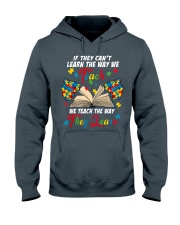 Special Teach Autism Awareness Puzzle Hooded Sweatshirt tile