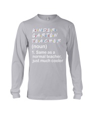 KINDERGARTEN TEACHER - NOUN TEACHER T-SHIRT Long Sleeve Tee thumbnail