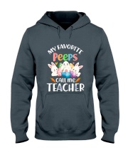 MY FAVORITE PEEPS CALL ME TEACHER Hooded Sweatshirt thumbnail