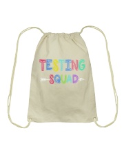 TESTING SQUAD Drawstring Bag thumbnail