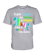 English teachers V-Neck T-Shirt thumbnail