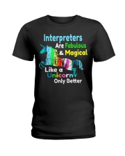 Interpreters Ladies T-Shirt front