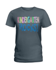 KINDERGARTEN-ROCKS Ladies T-Shirt tile