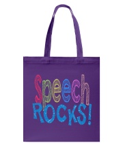 SPEECH-ROCKS Tote Bag thumbnail