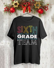 SIXTH GRADE TEAM Classic T-Shirt lifestyle-holiday-crewneck-front-2