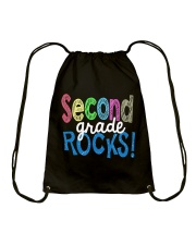 SECOND-GRADE-ROCKS Drawstring Bag thumbnail