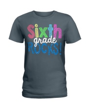 SIXTH-GRADE-ROCKS Ladies T-Shirt tile