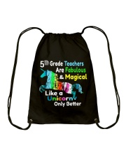 5TH TEACHERS Drawstring Bag thumbnail
