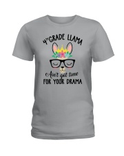 hoangteacher-4thgradellama Ladies T-Shirt tile