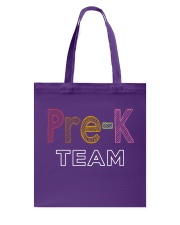 Pre-K shirt Tote Bag thumbnail