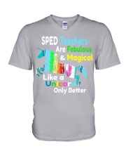 SPED TEACHERS V-Neck T-Shirt thumbnail