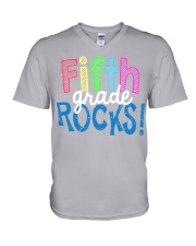 FIFTH-GRADE-ROCKS V-Neck T-Shirt thumbnail