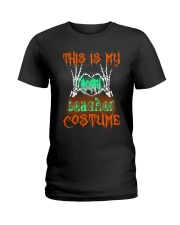 TEACHER COSTUME Ladies T-Shirt front