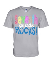 SEVENTH-GRADE-ROCKS V-Neck T-Shirt thumbnail