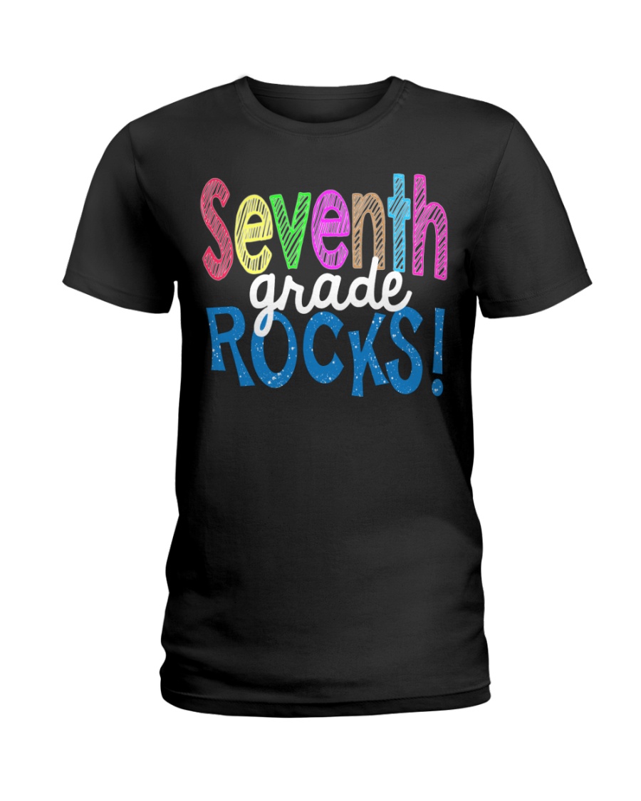 SEVENTH-GRADE-ROCKS Ladies T-Shirt