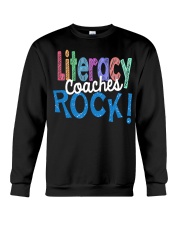Literacy Coaches Rock Crewneck Sweatshirt thumbnail
