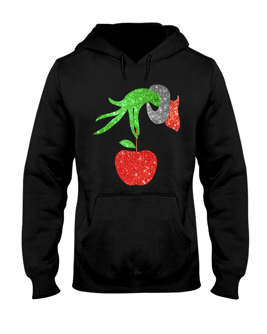Teacher Christmas T-Shirt Hooded Sweatshirt
