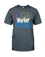 SOCIAL-WORKER-ROCKS Classic T-Shirt thumbnail