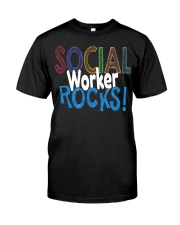 SOCIAL-WORKER-ROCKS Premium Fit Mens Tee thumbnail