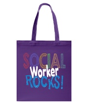 SOCIAL-WORKER-ROCKS Tote Bag thumbnail