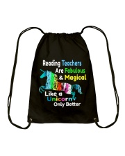 Reading Teachers Drawstring Bag thumbnail