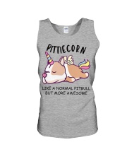 Pittiecorn - Like Normal Pitbull But More Awesome Unisex Tank tile