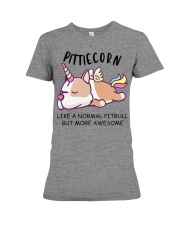 Pittiecorn - Like Normal Pitbull But More Awesome Premium Fit Ladies Tee tile