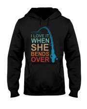 I Love It When She Bends Over Hooded Sweatshirt tile